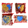 Frammenti di cuore - 2009 | dimensioni varie - gel e acrilico su cartone, trattato con smalti e resine | Gianna Moise